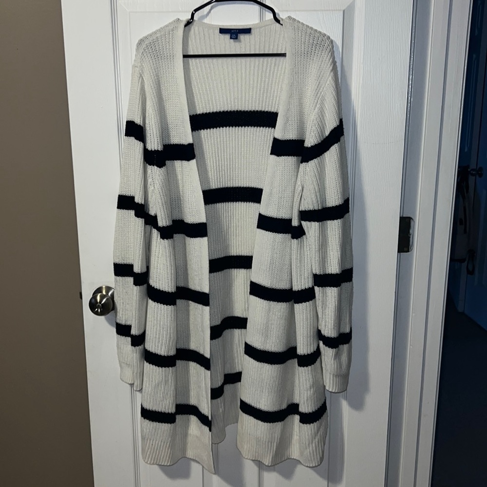 Apt 9 tunic cardigan
